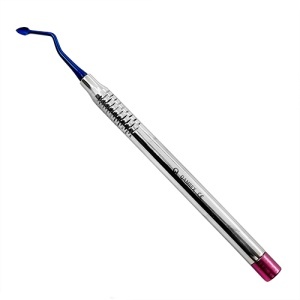 Luxator sindesmotom distal titanium-blue 4mm