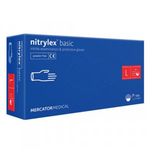 Manusi Nitrylex Basic nepudrate L Mercator