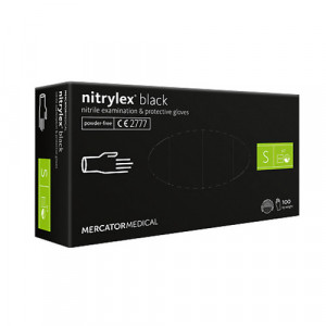 Manusi Nitrylex Black nepudrate S - Img 2