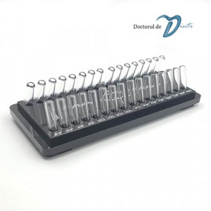 Organizator ortodontie dublu arcuri rotunde si rectangulare