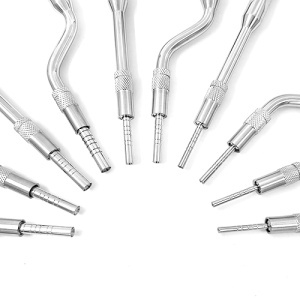 Set De Osteotoame Varf Concav 10 Buc