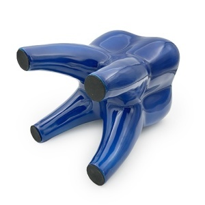Scaun Decorativ In Forma Dinte Albastru