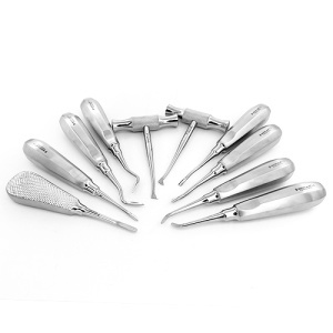 Set 10 Elevatoare Luxatoare Extractie Dentara
