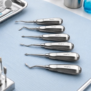 Set 6 Elevatoare Radiculare Forma Spada Ultria 