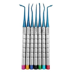 Set 7 Elevatoare Luxatoare PDL Bernard Titanium Blue