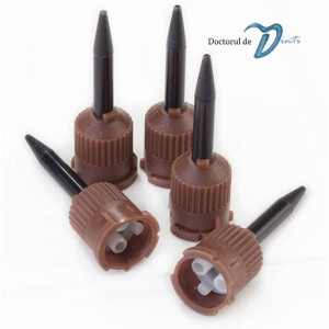 Varf canula mixare si aplicare materiale dentare TBT207 negru