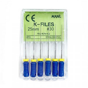 Ace endodontice Kerr files 30 25mm MANI
