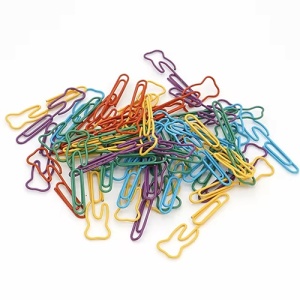 Agrafa Forma Dinte Color Set de 50buc