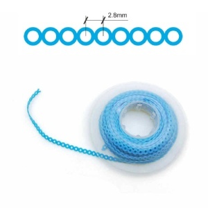 SALE - Catena elastica color fara spatii rola 4.5m NEGRU - Img 2