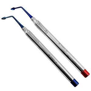 Set 2 Luxatoare Sindesmotoame 4mm Titanium-Blue
