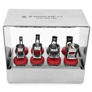 Set Freze Trepan De Os Ø3.0 - Ø10.0 mm
