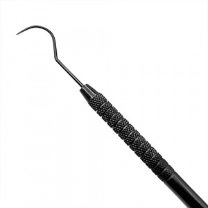 Sonda stomatologica exploratorie black line