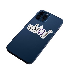 Sticker pentru telefon Plugged In