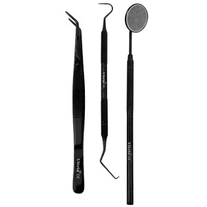 Trusa Consultatie Pentru Stomatologie Black Line 3 Piese