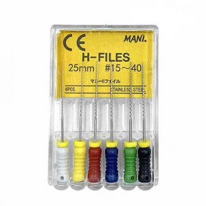 Ace endodontice Hedstrom asortate 15-40 25mm MANI