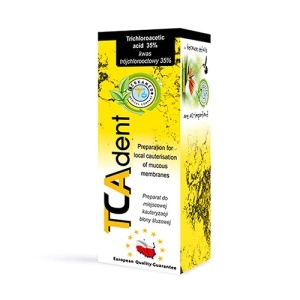 Acid tricloracetic 35% TCAdent 10ml Cerkamed