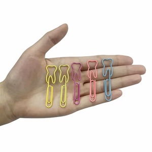 Agrafa in Forma Dinte Color Set 50buc