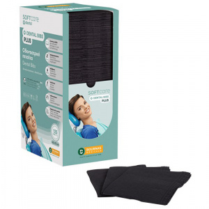 Bavete Negre 33x45cm Soft Care Plus 125buc
