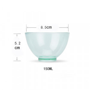 Dimensiuni bol transparent mixare materiale dentare marime S