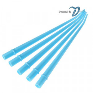 Canule plastic pentru aspirator chirurgical albastre