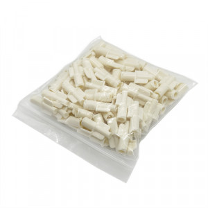 Capace albe seringa materiale dentare 100 buc