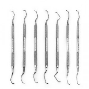 Chiurete Gracey Standard Inox Set 7 buc