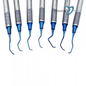 Chiurete Gracey Standard Varf Titan 7 bucati