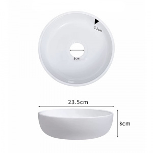 Chiuveta cuspidor ceramica unit dentar 218 dimensiuni
