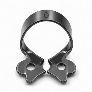 Clema Diga Premolari #0 Black Coated Cu Aripioare
