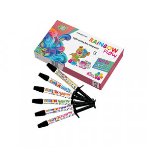 Compozit fotopolimerizabil color Rainbow Flow Cerkamed set 6