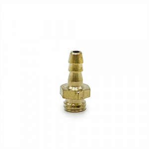 Conector metalic cu filet si racord 3mm