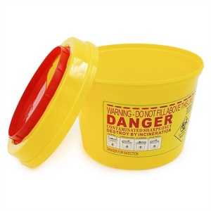 Recipient deseuri medicale intepatoare taietoare 3L