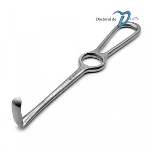 Departator retractor oral Langenbeck 28x10mm stomatologie