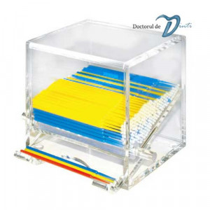 Dispenser pentru micro aplicatoare din acrilat premium