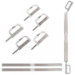 Kit stripping si slefuire interproximala IPR manual