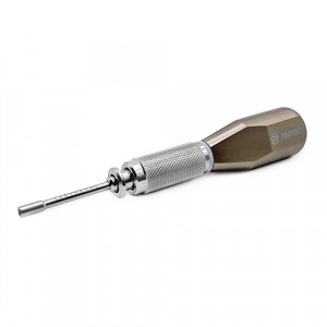 Instrument insertie dezinserie mini implant ortodontic cu mandrina