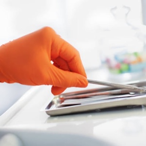 Manusi Nitrylex Portocaliu nepudrate S medicina dentara