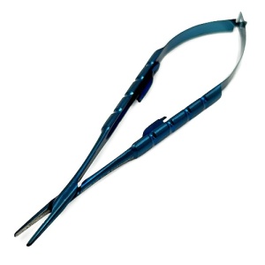 Port Ac Castroviejo Varf Diamantat Din Titanium Blue Medflair