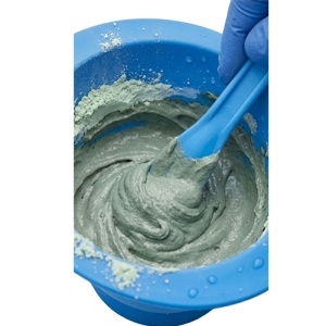Spatula mixare alginat din plastic autoclavabil bol