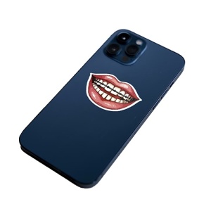 Sticker telefon Zambet corect