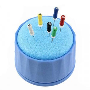 Suport cu burete pentru ace endodontice diametru 50mm