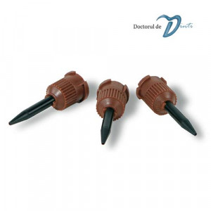 Varfuri negre canula mixare si aplicare materiale dentare TBT207