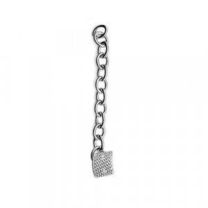Buton tractiune canin inclus rectangular cu lant 2buc