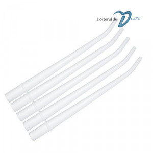Canule plastic pentru aspirator chirurgical albe