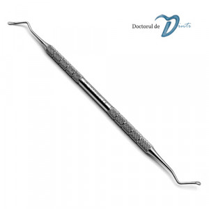 Chiureta alveolara de os 2 capete Lucas nr 85 medicina dentara