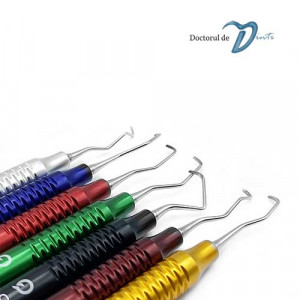 Chiurete Gracey Standard Color Set 7 buc Aluminiu
