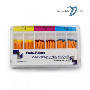 Conuri gutaperca pentru Protaper cutie 60 bucati
