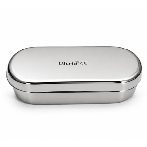 Cutie Inox Freze Si Instrumentar Mic 9.5x4x2.5cm