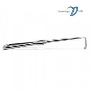 Departator retractor oral Langenbeck dimensiuni 28x10mm
