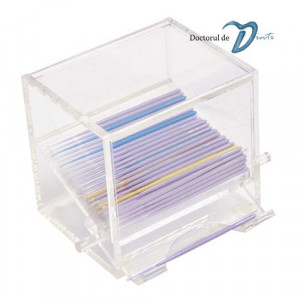 Dispenser micro aplicatoare din plastic dur premium